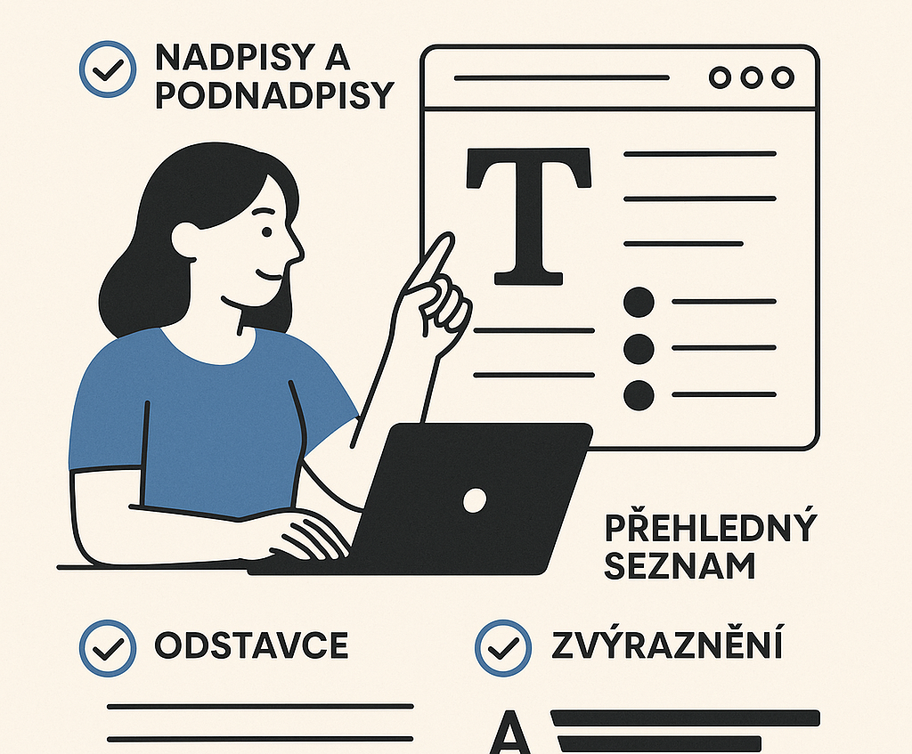 copywriting: formátování textů